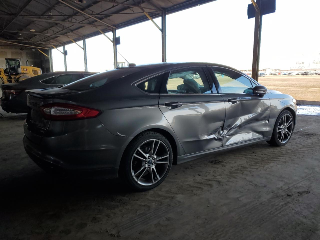 2013 Ford Fusion VIN 3FA6P0K95DR259905 Copart auction photo, side damage thumbnail 3