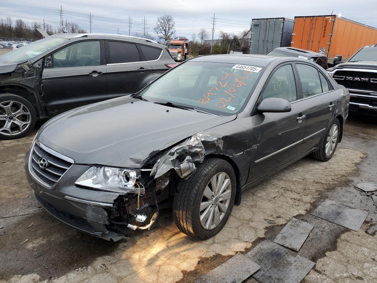 2009 Hyundai Sonata VIN 5NPEU46C39H564325