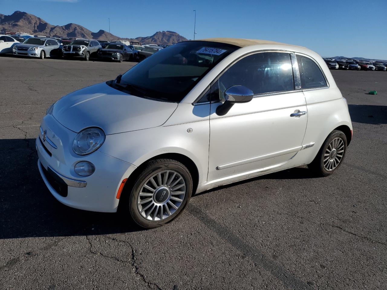2013 Fiat 500 VIN 3C3CFFER1DT513549