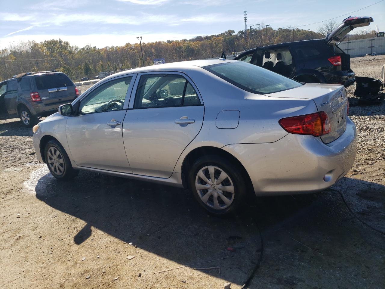 2009 Toyota Corolla VIN JTDBL40E69J014074 Copart auction photo, side damage thumbnail 2