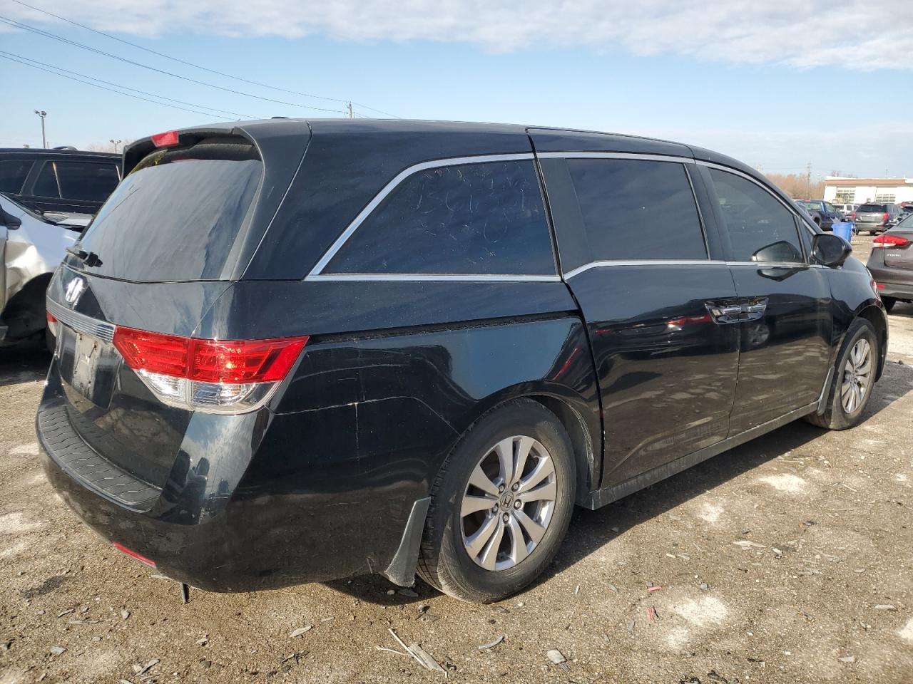 2014 Honda Odyssey VIN 5FNRL5H60EB036364 Copart auction photo, minor dent/scratches damage thumbnail 3