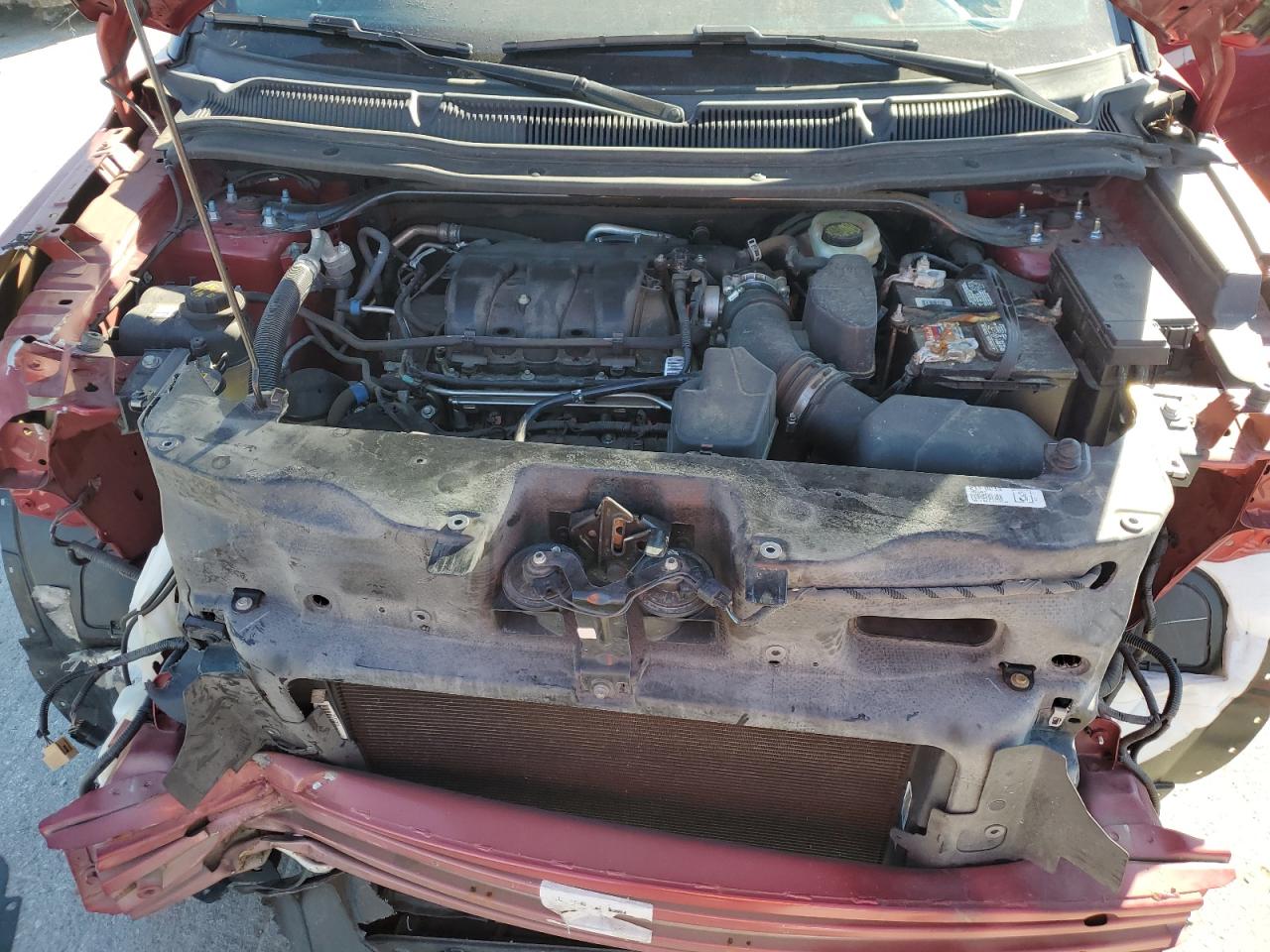 2017 Ford Explorer VIN 1FM5K7D81HGA42474 Copart auction photo, front end damage thumbnail 12