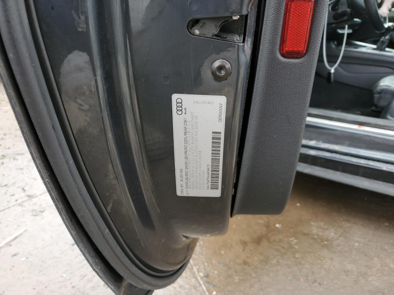 2018 Audi A5 VIN WAU7NAF58JA004413 Copart auction photo, front end damage thumbnail 12