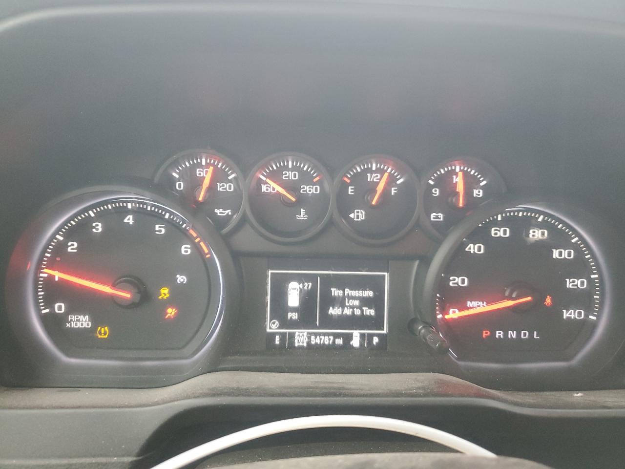2019 Chevrolet Silverado VIN 1GCRYBEF4KZ256780 Copart auction photo, all over / front end damage thumbnail 9