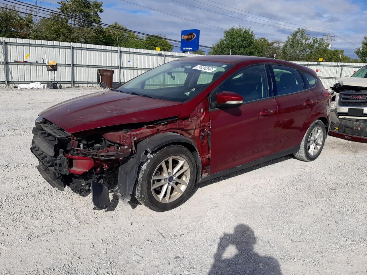 2016 Ford Focus VIN 1FADP3K24GL397787