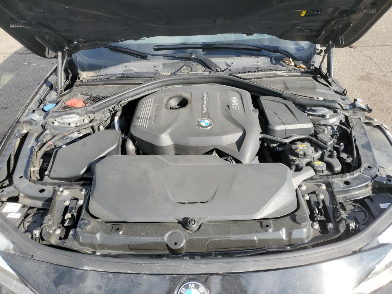 2017 BMW 4er VIN WBA4F9C54HG792388 Copart auction photo, side / front end damage thumbnail 11