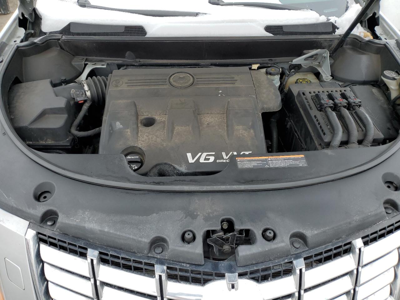 2013 Cadillac SRX VIN 3GYFNDE31DS515815 Copart auction photo, side damage thumbnail 12
