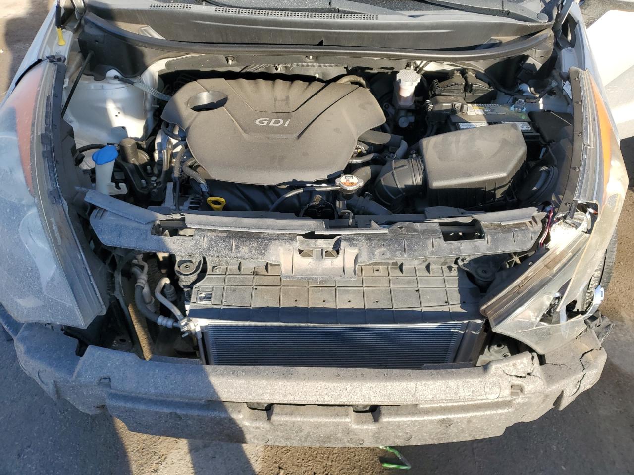 2013 KIA Rio VIN KNADM5A37D6293360 Copart auction photo, front end / side damage thumbnail 14