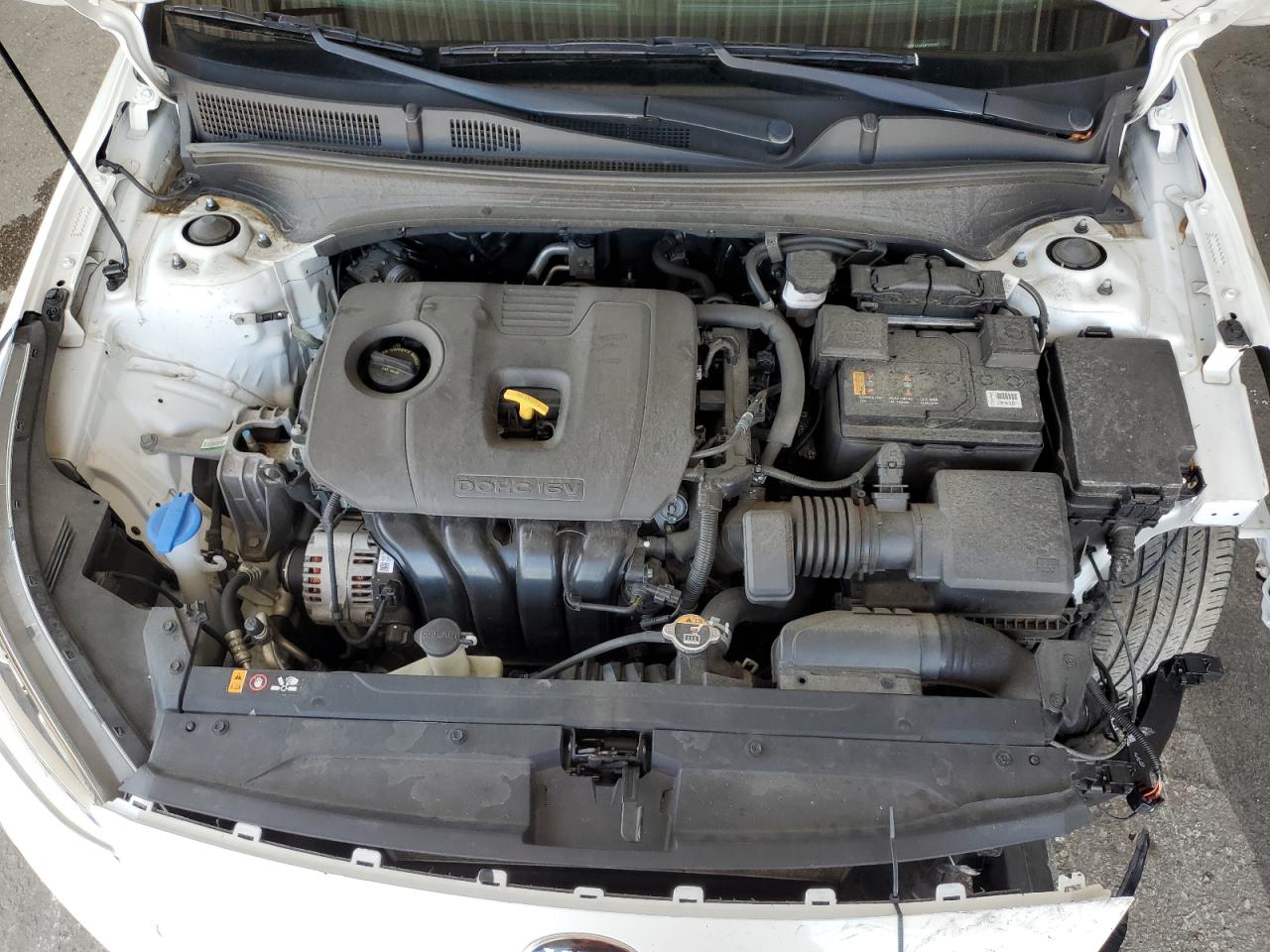 2021 KIA Forte VIN 3KPF24AD5ME329707 Copart auction photo, front end damage thumbnail 11