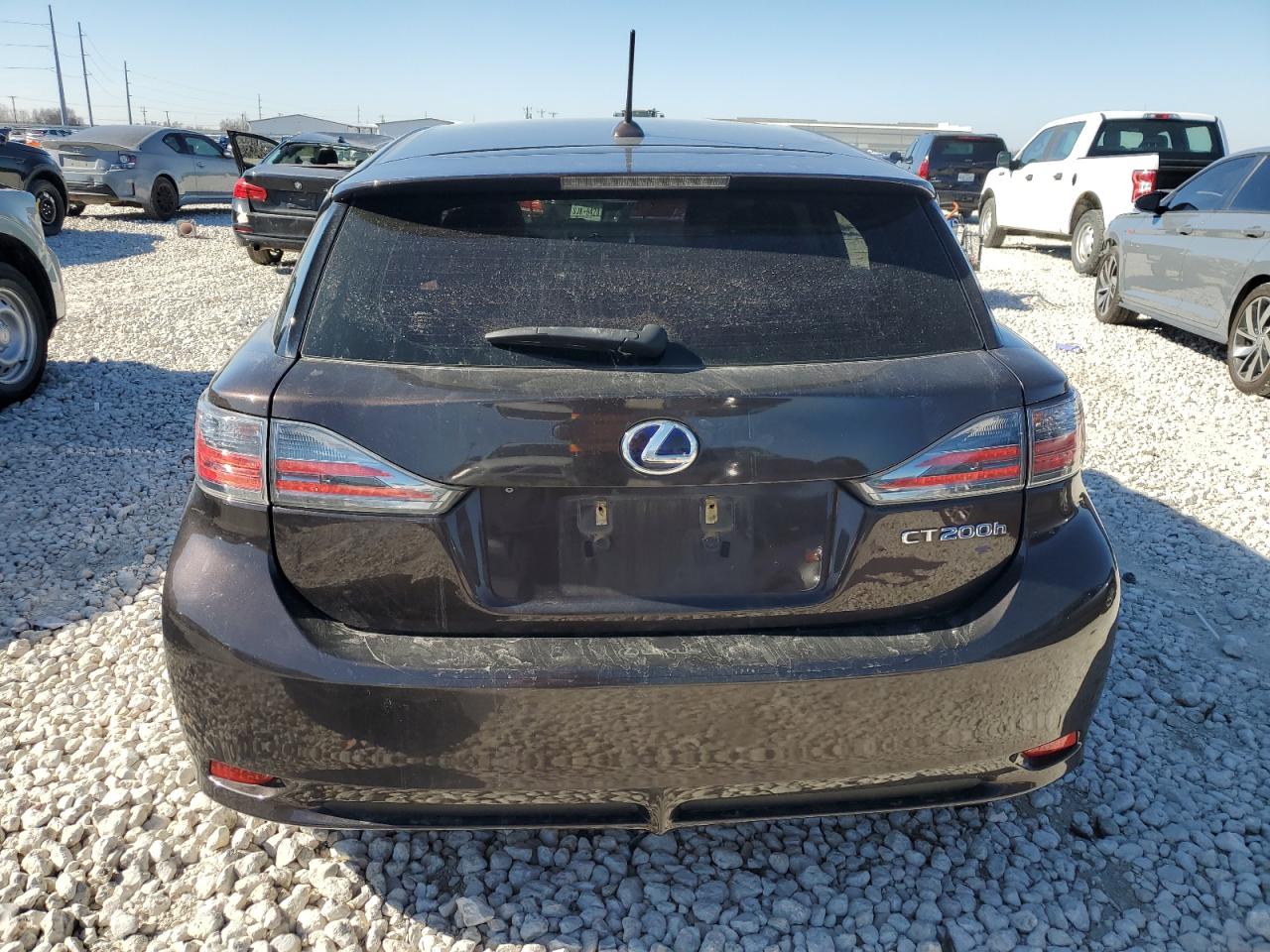 2012 Lexus CT VIN JTHKD5BH3C2098946 Copart auction photo, side damage thumbnail 6