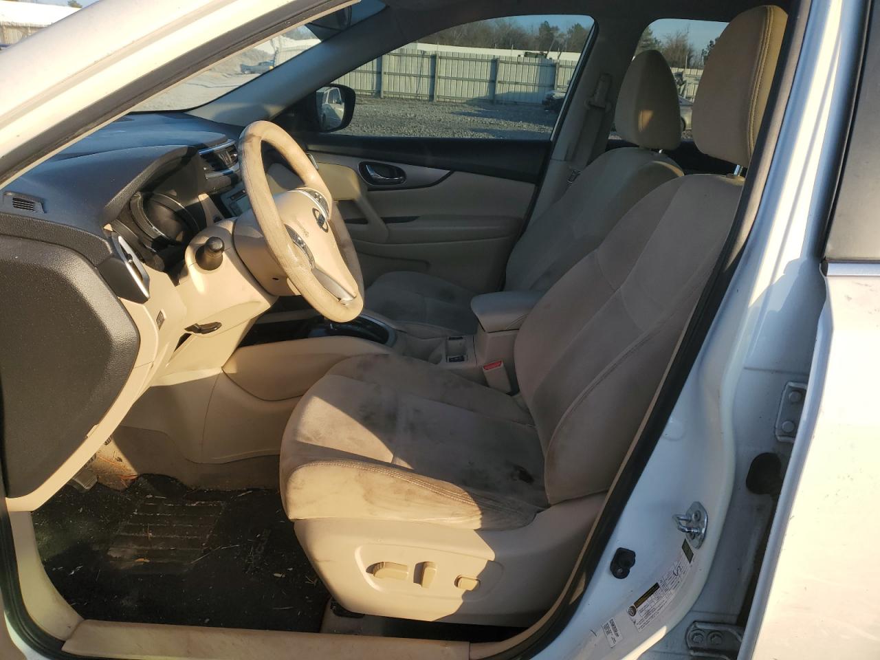 2015 Nissan Rogue VIN KNMAT2MT2FP591685 Copart auction photo, side damage thumbnail 7