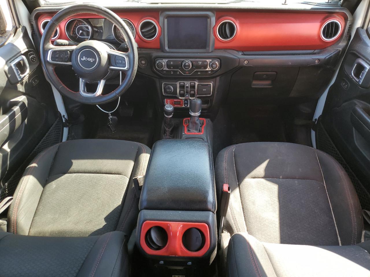 2021 Jeep Gladiator VIN 1C6JJTBG9ML572189 Copart auction photo, water/flood / mechanical damage thumbnail 8