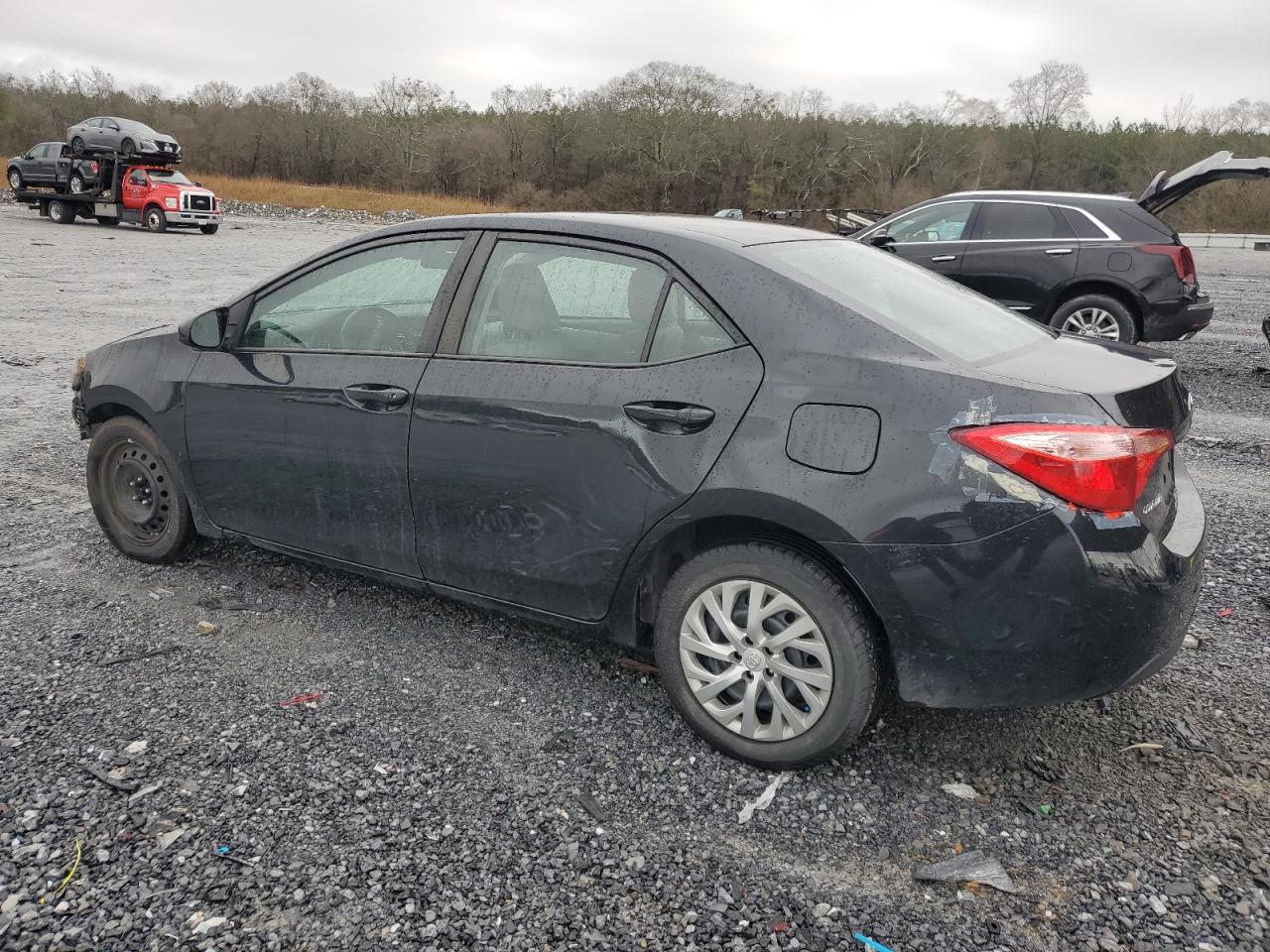 2019 Toyota Corolla VIN 2T1BURHE4KC234927 Copart auction photo, front end / side damage thumbnail 2