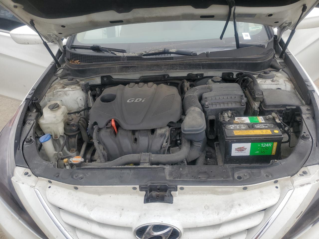 2012 Hyundai Sonata VIN 5NPEB4AC5CH330501 Copart auction photo, all over damage thumbnail 11