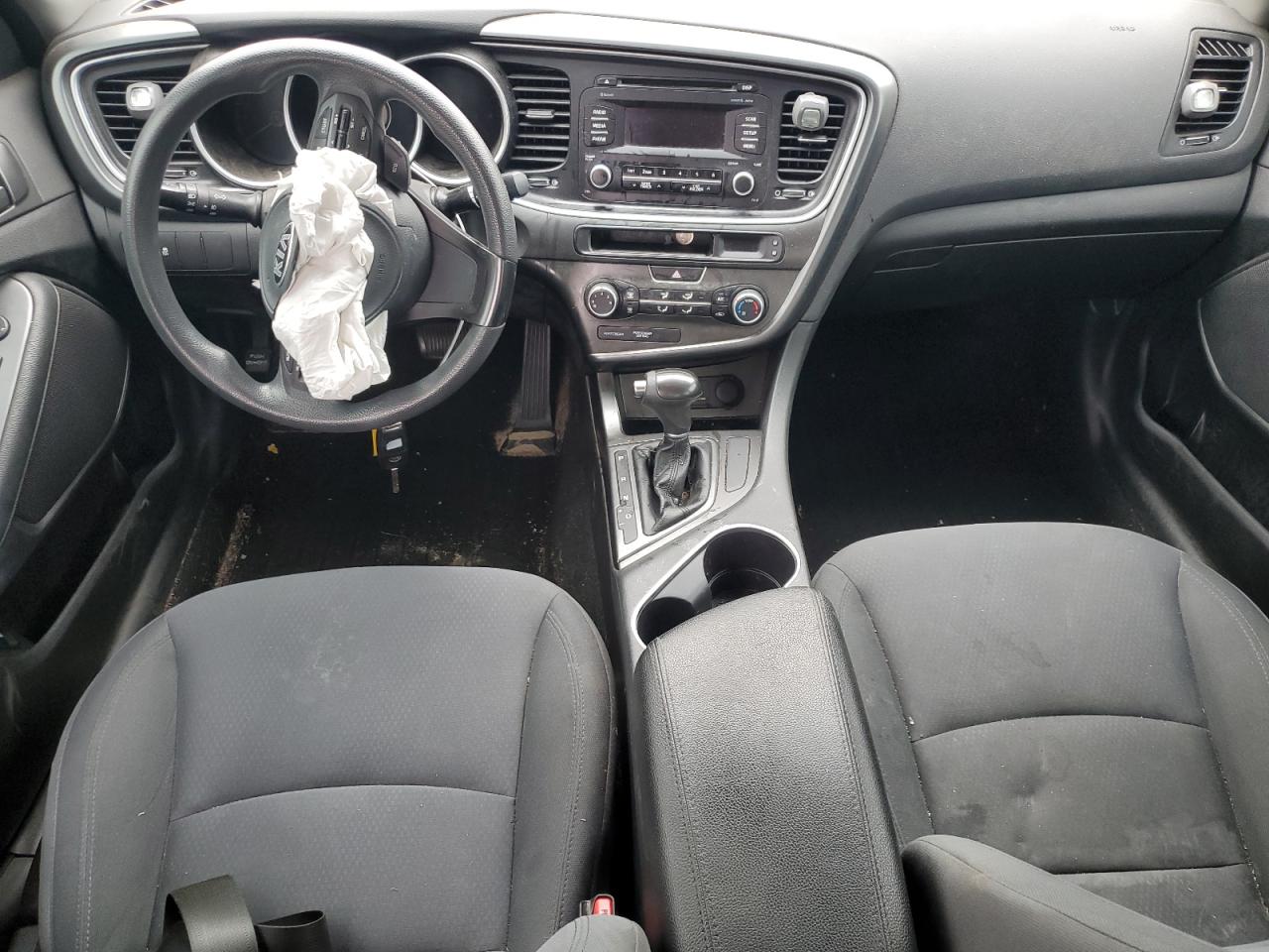 2015 KIA Optima VIN 5XXGM4A7XFG486300 Copart auction photo, front end damage thumbnail 8