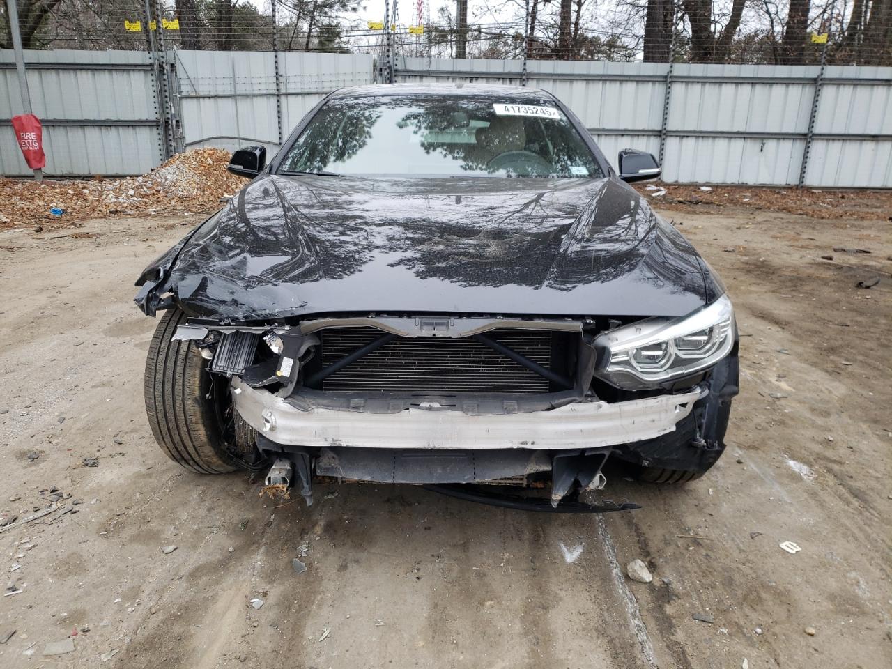 2016 BMW 4er VIN WBA4B1C56GG242945 Copart auction photo, front end / rear end damage thumbnail 5
