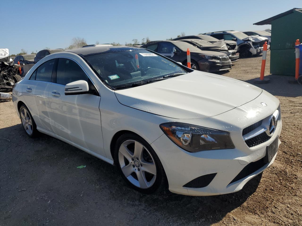 2016 Mercedes-Benz CLA-klasse VIN WDDSJ4GB9GN391303 Copart auction photo, mechanical damage thumbnail 4