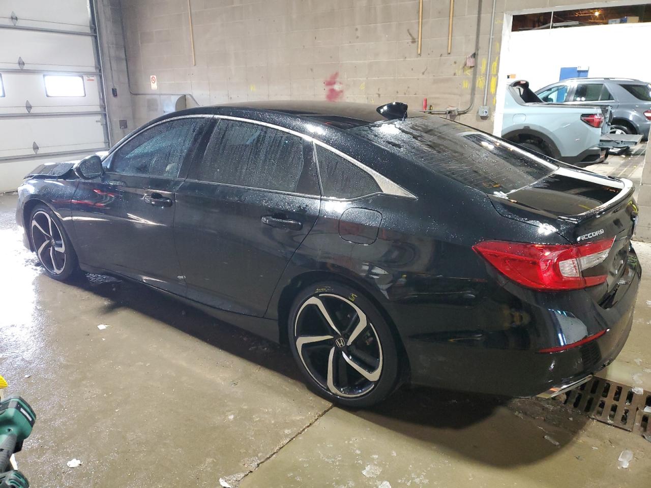 2021 Honda Accord VIN 1HGCV1F34MA003538 Copart auction photo, front end / rear end damage thumbnail 2