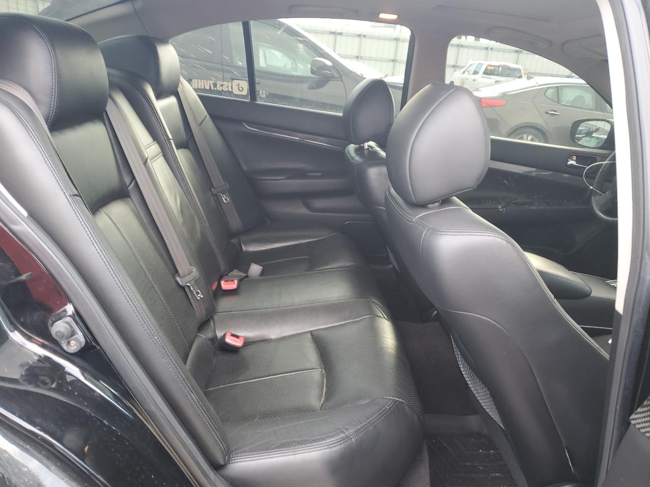 2011 Infiniti G VIN JN1CV6AR7BM404443 Copart auction photo, front end damage thumbnail 10