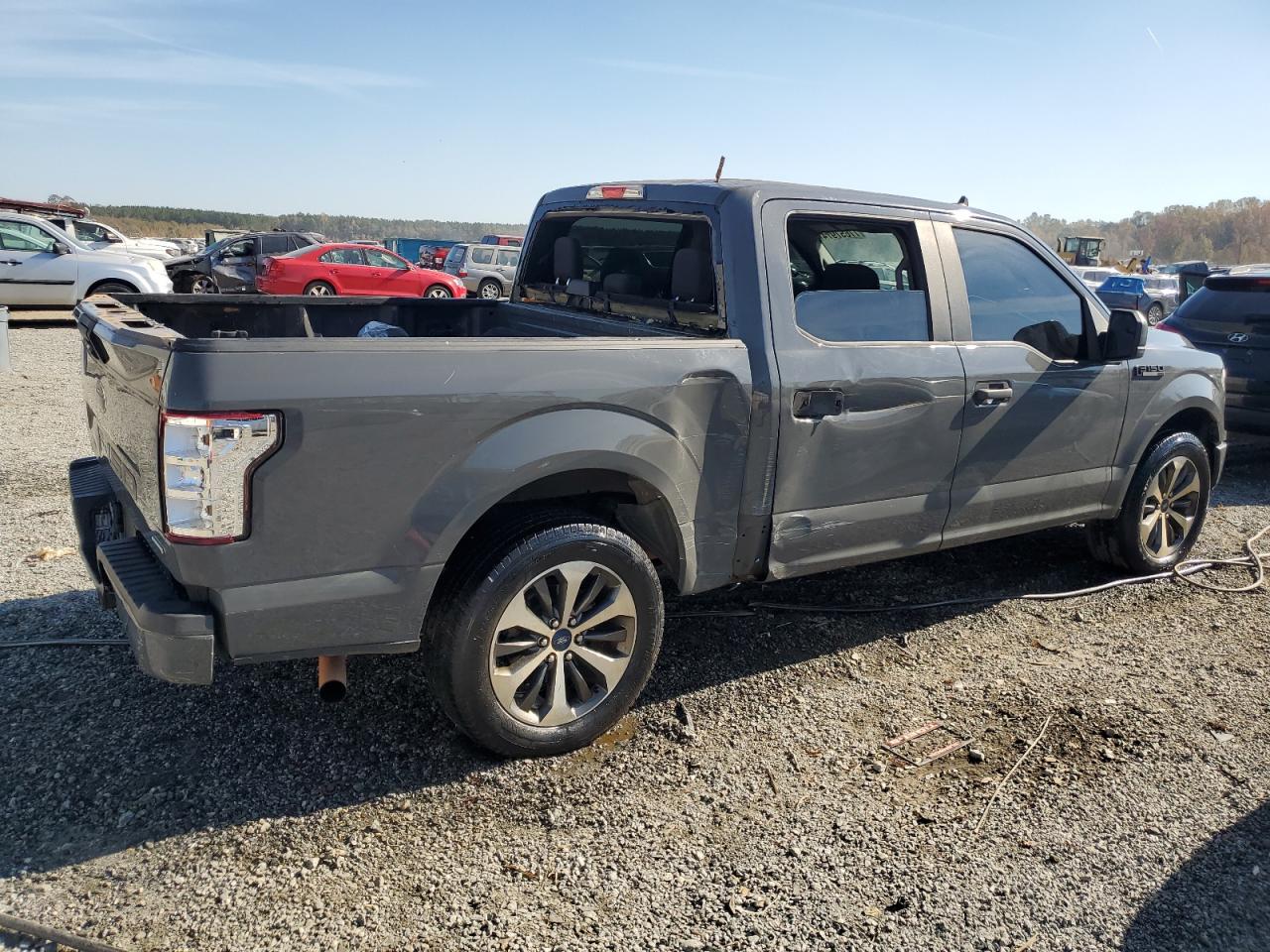 2020 Ford F-150 VIN 1FTEW1CP1LFA45369 Copart auction photo, all over damage thumbnail 3