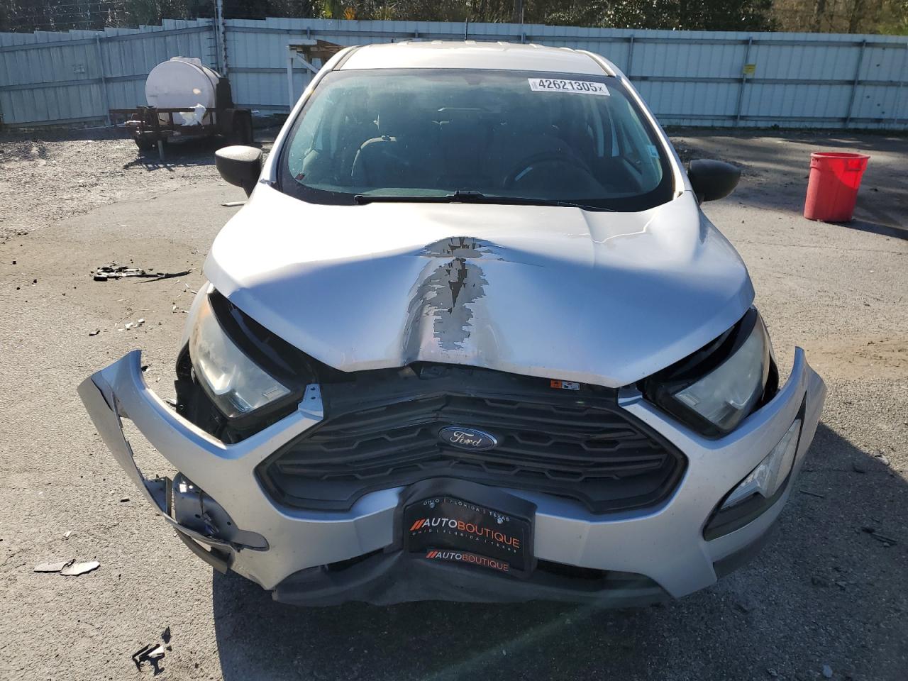 2019 Ford EcoSport VIN MAJ3S2FE1KC281335 Copart auction photo, front end damage thumbnail 5