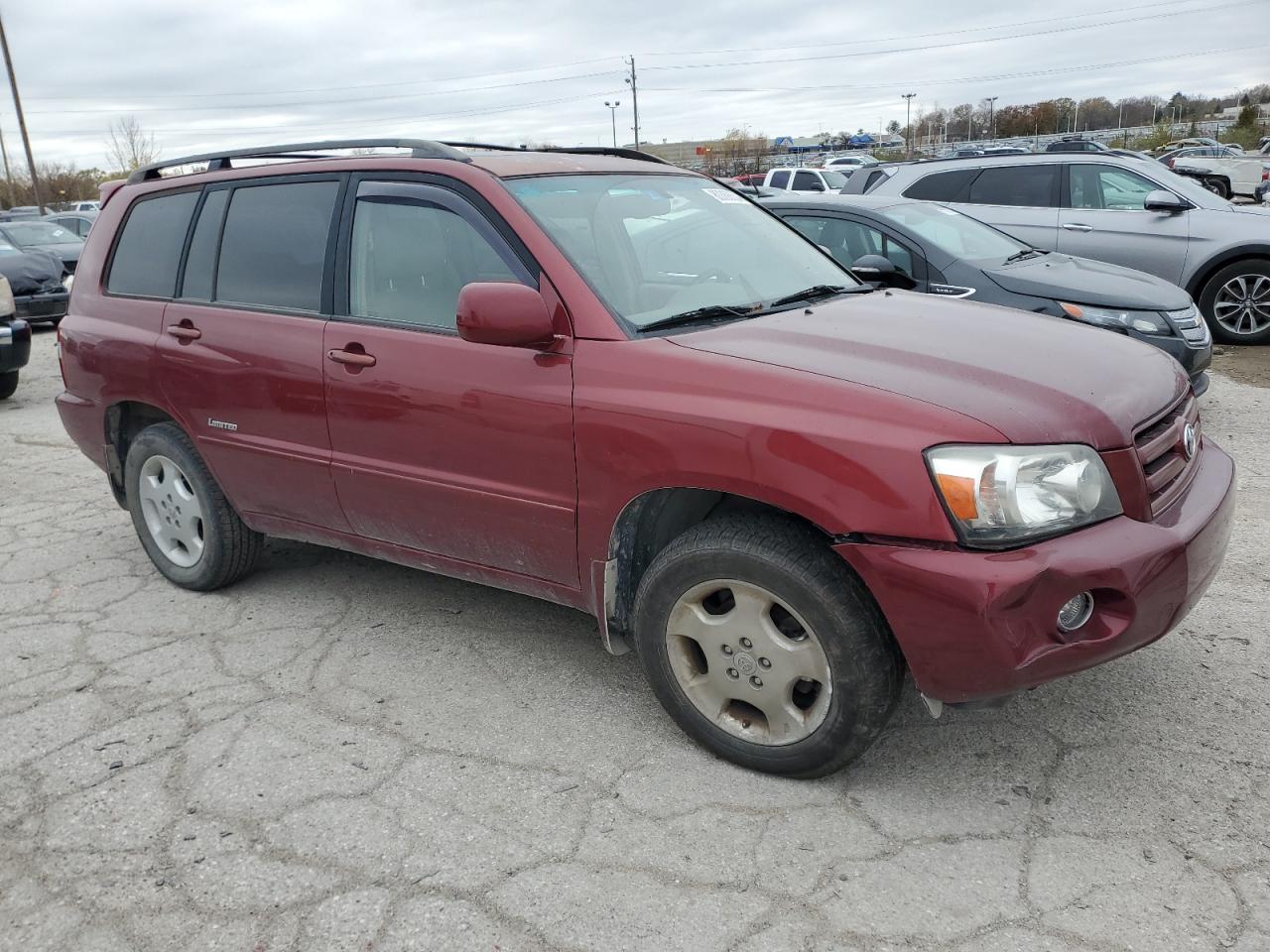 2007 Toyota Highlander VIN JTEDP21A570127767 Copart auction photo, rear end / minor dent/scratches damage thumbnail 4