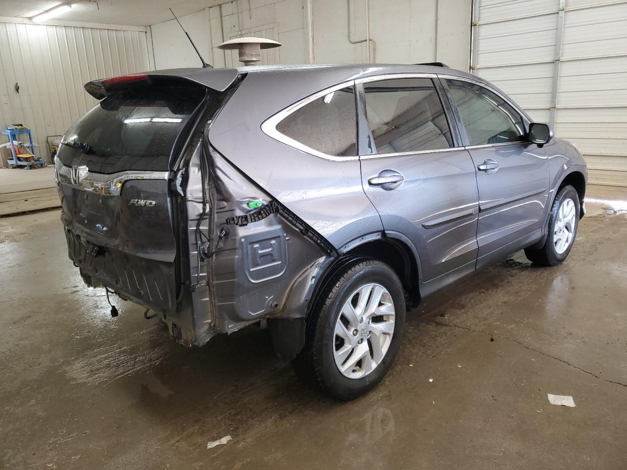 2016 Honda CR-V VIN 2HKRM4H59GH661767 Copart auction photo, rear end damage thumbnail 3