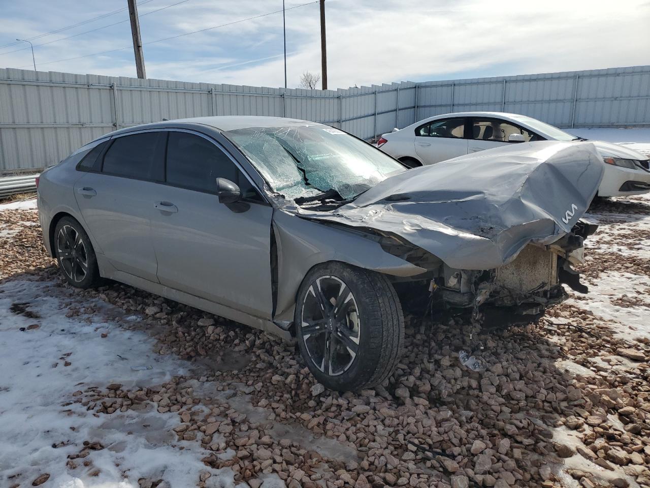 2022 KIA K5 VIN 5XXG64J29NG153485 Copart auction photo, front end / hail damage thumbnail 4