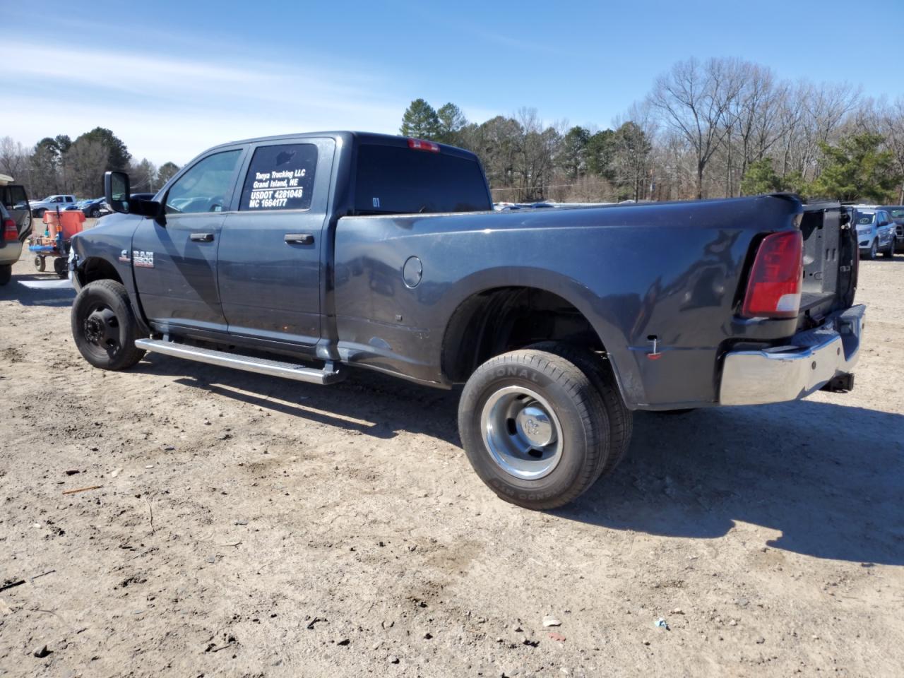 2016 RAM 3500 VIN 3C63RRGL0GG139842 Copart auction photo, front end / rear end damage thumbnail 2