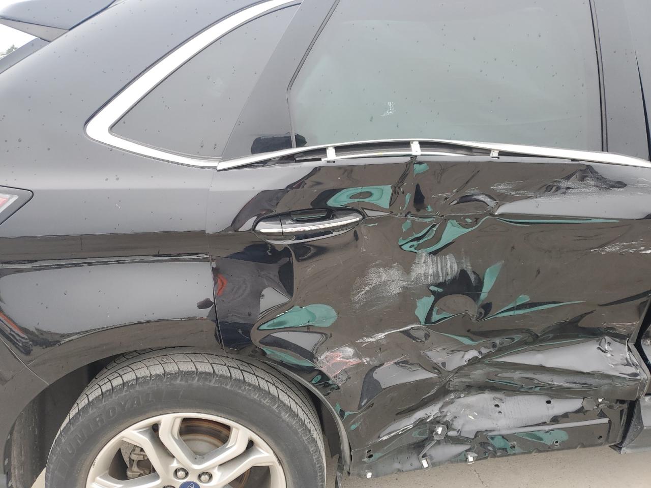 2018 Ford Edge VIN 2FMPK3K90JBB44889 Copart auction photo, side / mechanical damage thumbnail 14