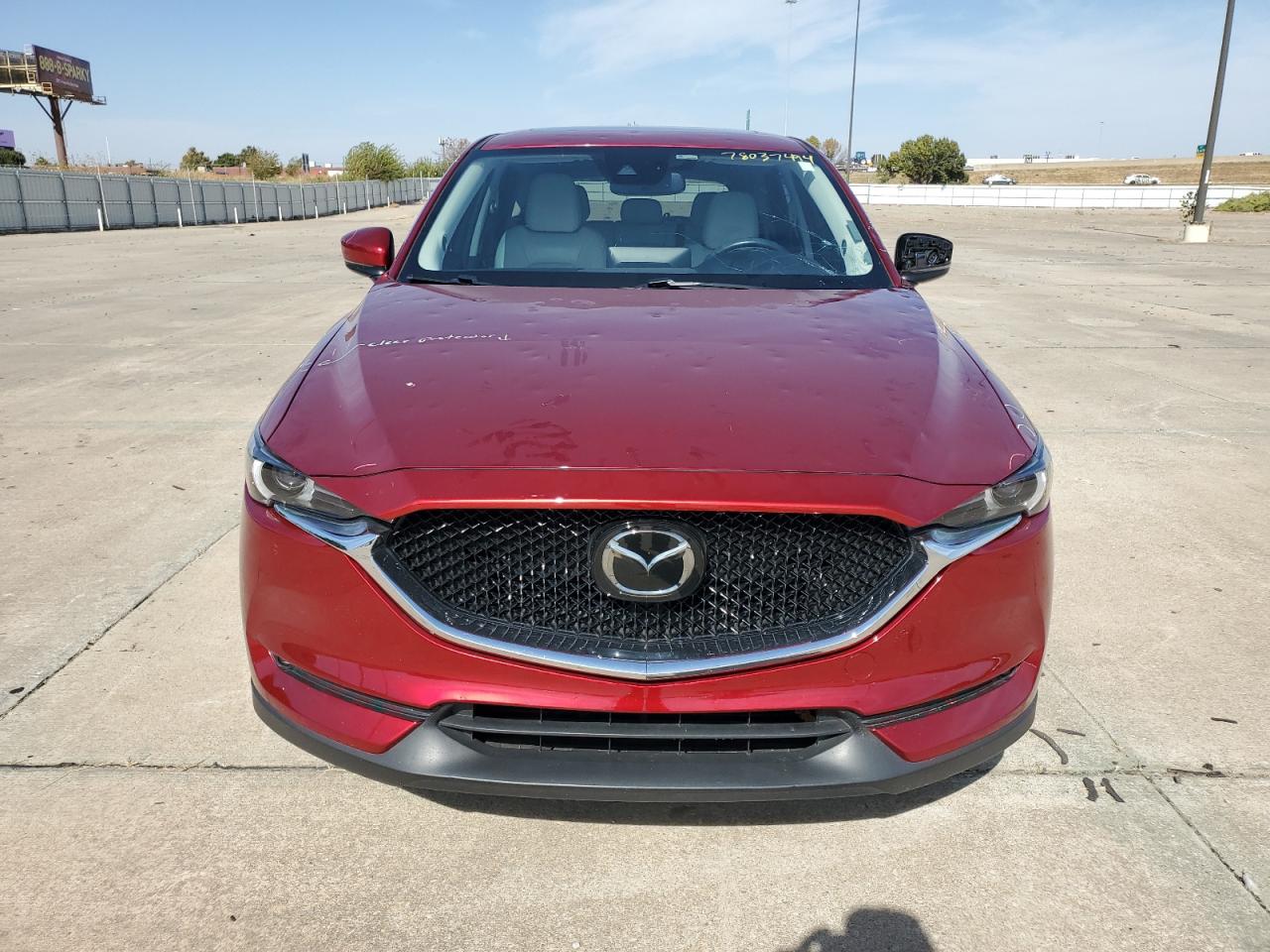 2021 Mazda CX-5 VIN JM3KFADM9M0418211 Copart auction photo, hail / minor dent/scratches damage thumbnail 5