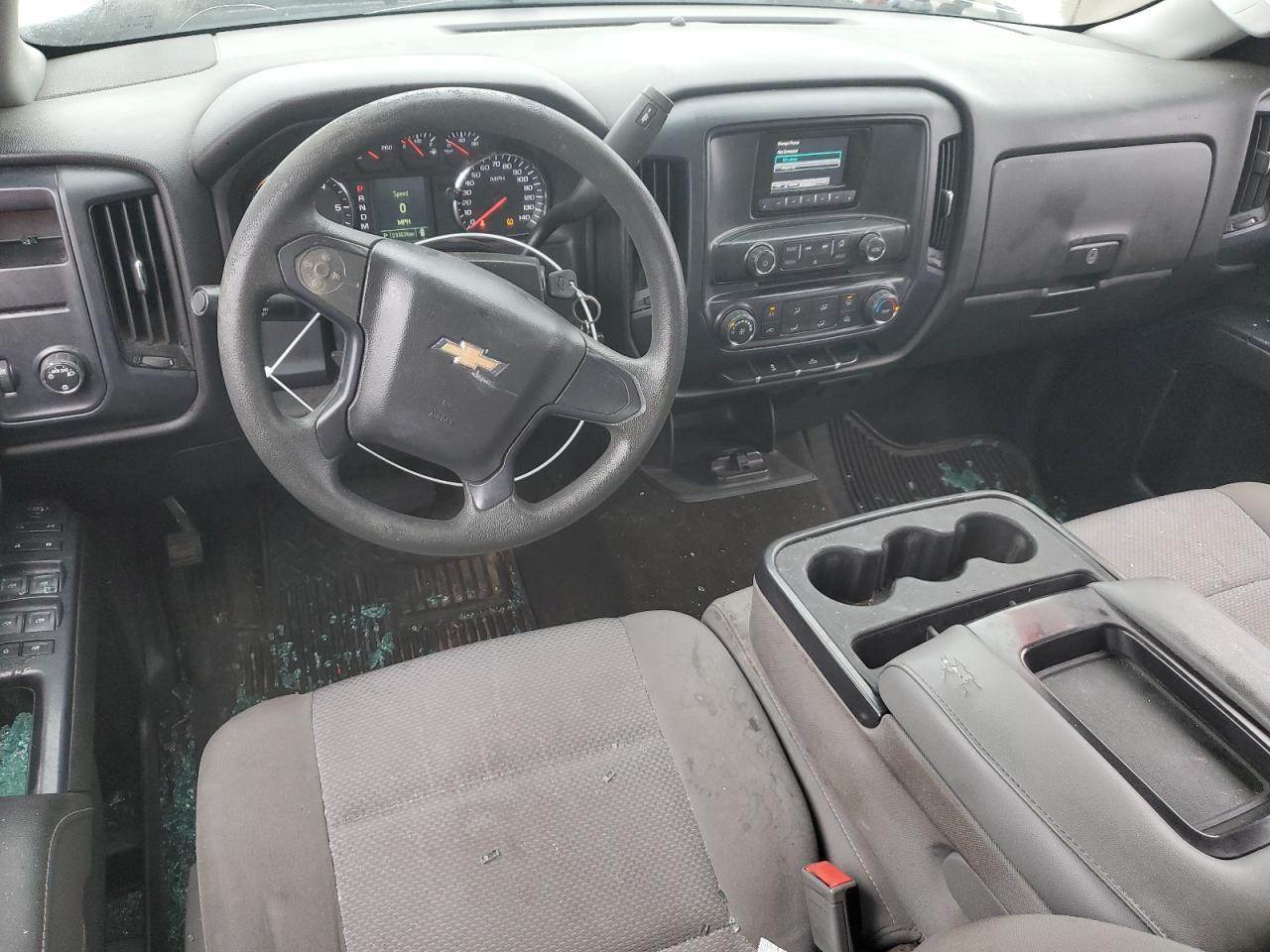 2015 Chevrolet Silverado VIN 1GCRCPEH0FZ323054 Copart auction photo, vandalism damage thumbnail 8
