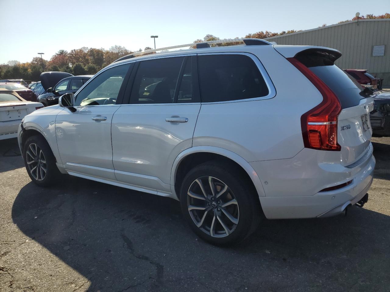 2018 Volvo XC90 VIN YV4102PK8J1341095 Copart auction photo, front end damage thumbnail 2