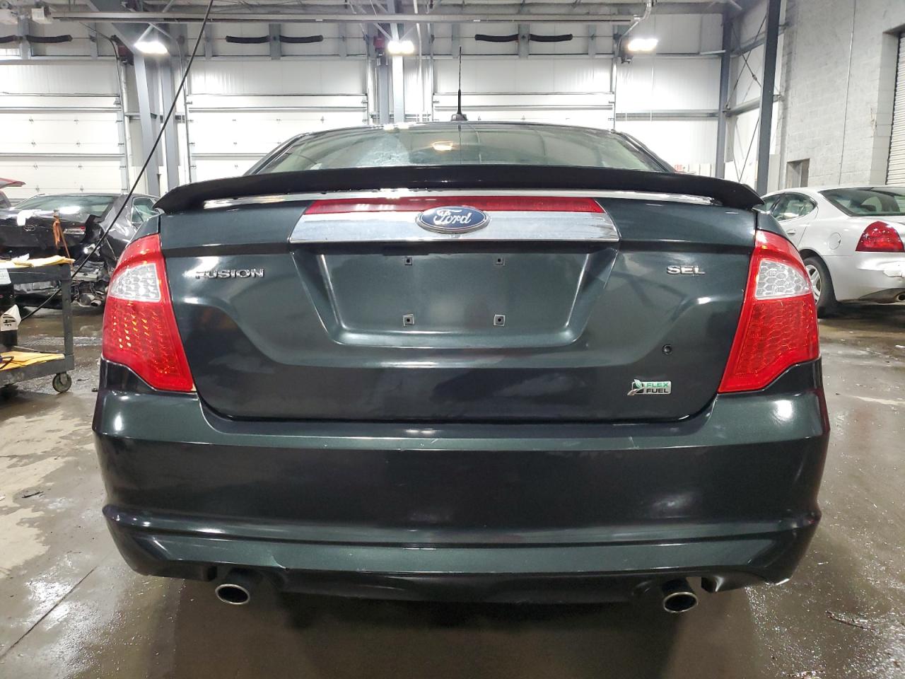 2010 Ford Fusion VIN 3FAHP0JG6AR172003 Copart auction photo, side / front end damage thumbnail 6