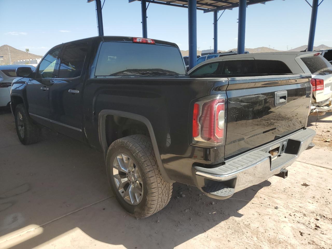 2016 GMC Sierra VIN 3GTU2NEC3GG350594 Copart auction photo, side damage thumbnail 2