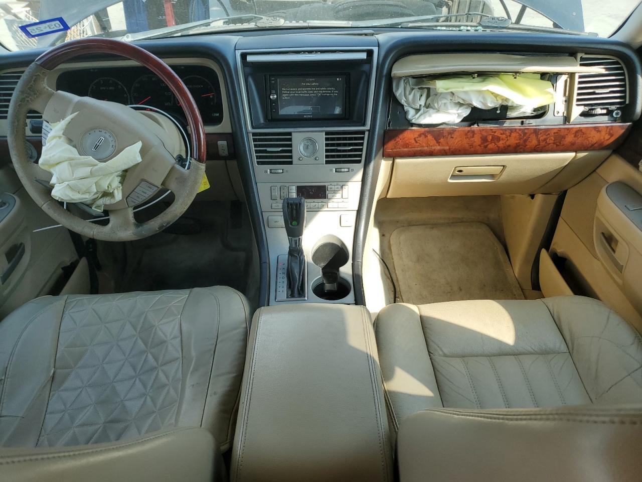 2005 Lincoln Aviator VIN 5LMEU68H35ZJ07210 Copart auction photo, front end / side damage thumbnail 8