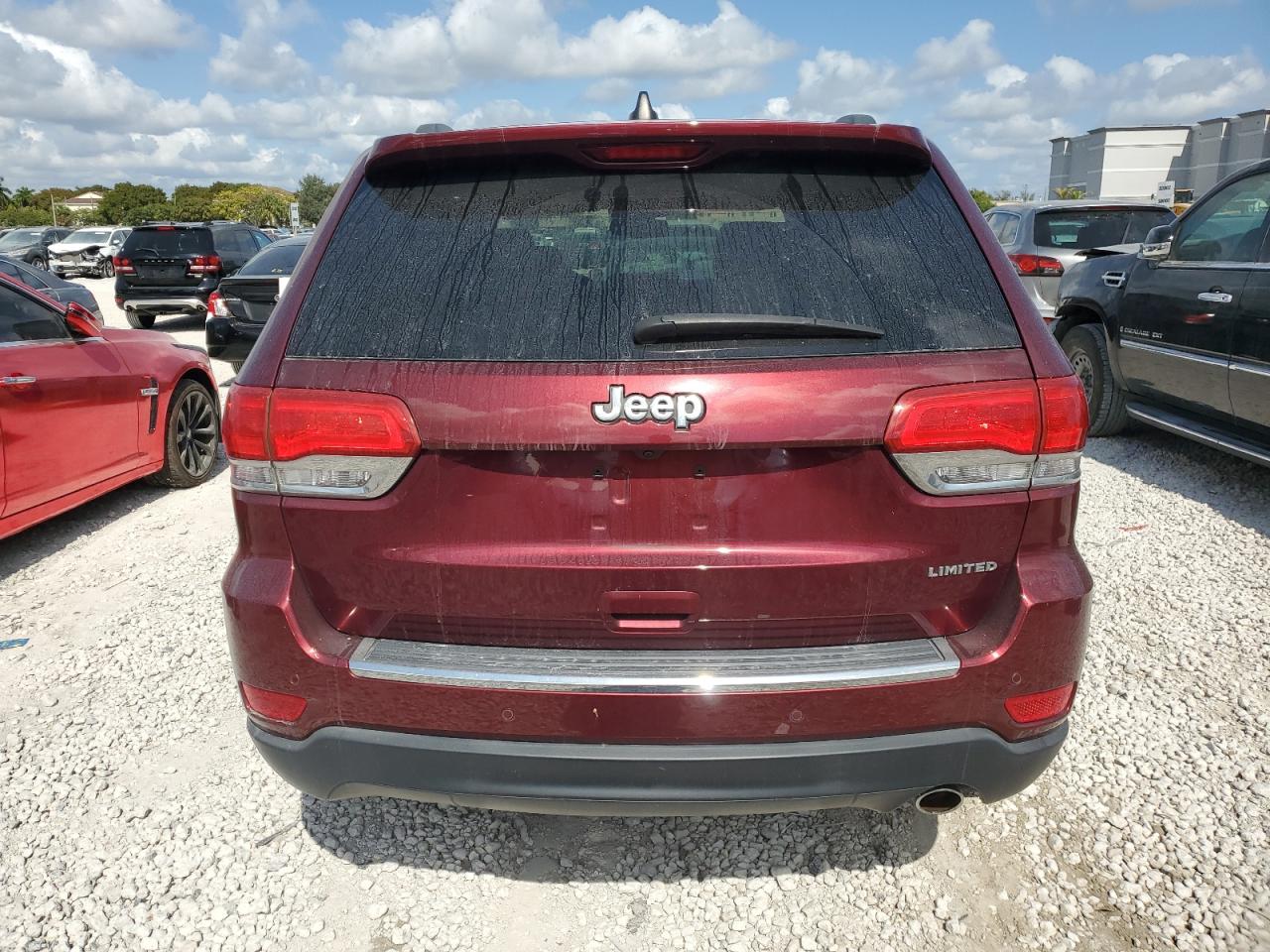 2016 Jeep Grand Cherokee VIN 1C4RJEBG6GC329631 Copart auction photo, minor dent/scratches damage thumbnail 6