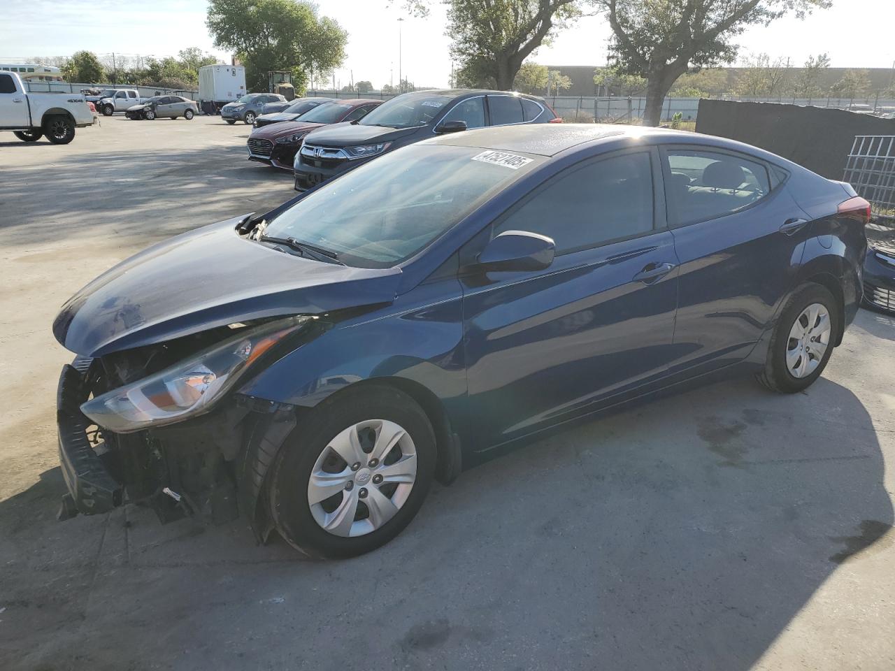 2016 Hyundai Elantra VIN 5NPDH4AE6GH785326