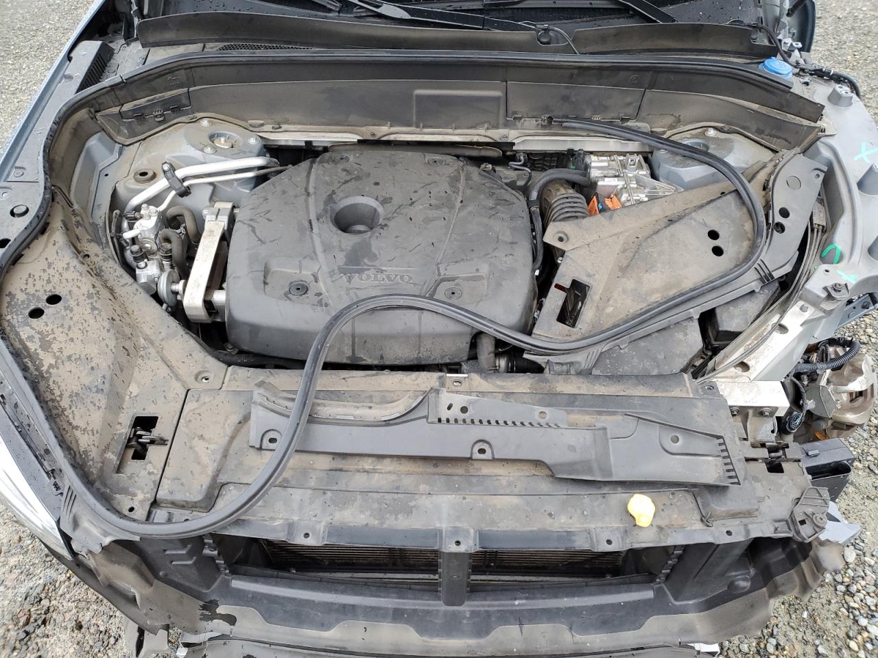 2020 Volvo XC90 VIN YV4BR00L4L1540178 Copart auction photo, front end / side damage thumbnail 12