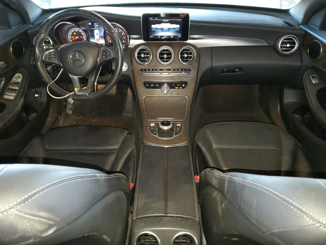 2018 Mercedes-Benz C-klasse VIN 55SWF4JB3JU259406 Copart auction photo, rear end damage thumbnail 8