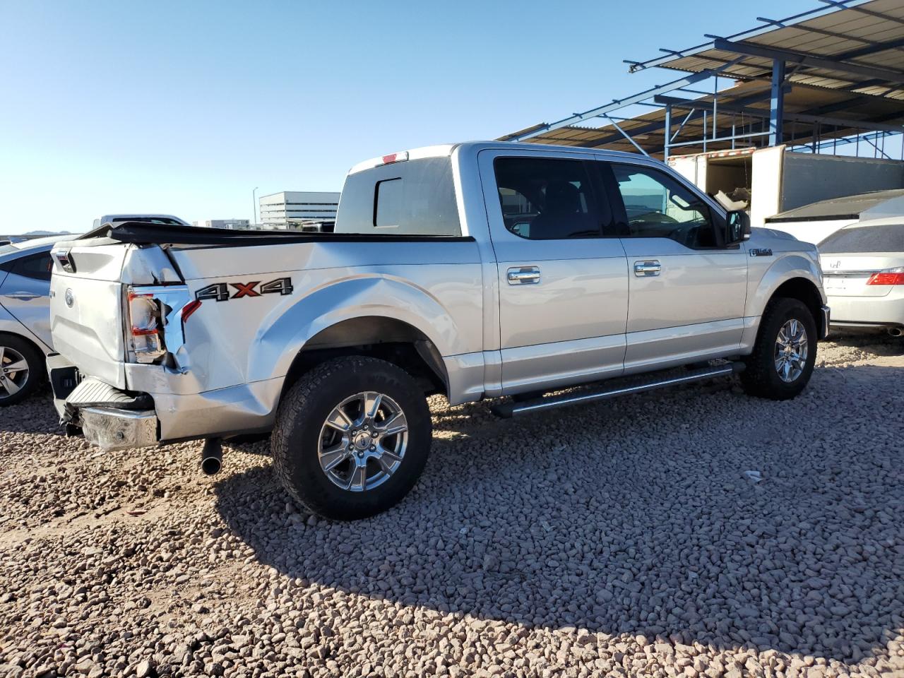 2017 Ford F-150 VIN 1FTEW1EF9HFC31558 Copart auction photo, rear end damage thumbnail 3