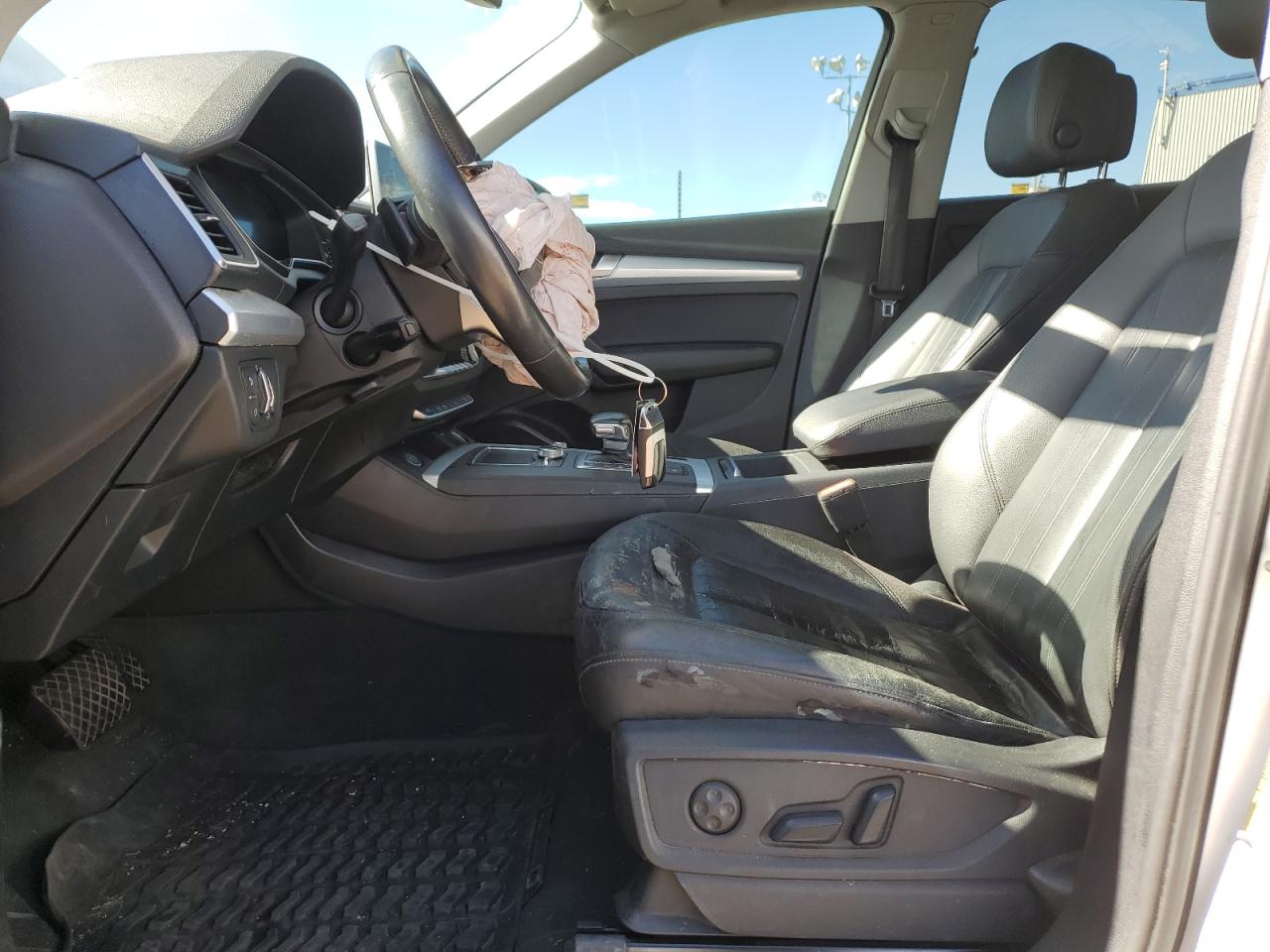 2018 Audi Q5 VIN WA1BNAFY2J2111663 Copart auction photo, front end / side damage thumbnail 7