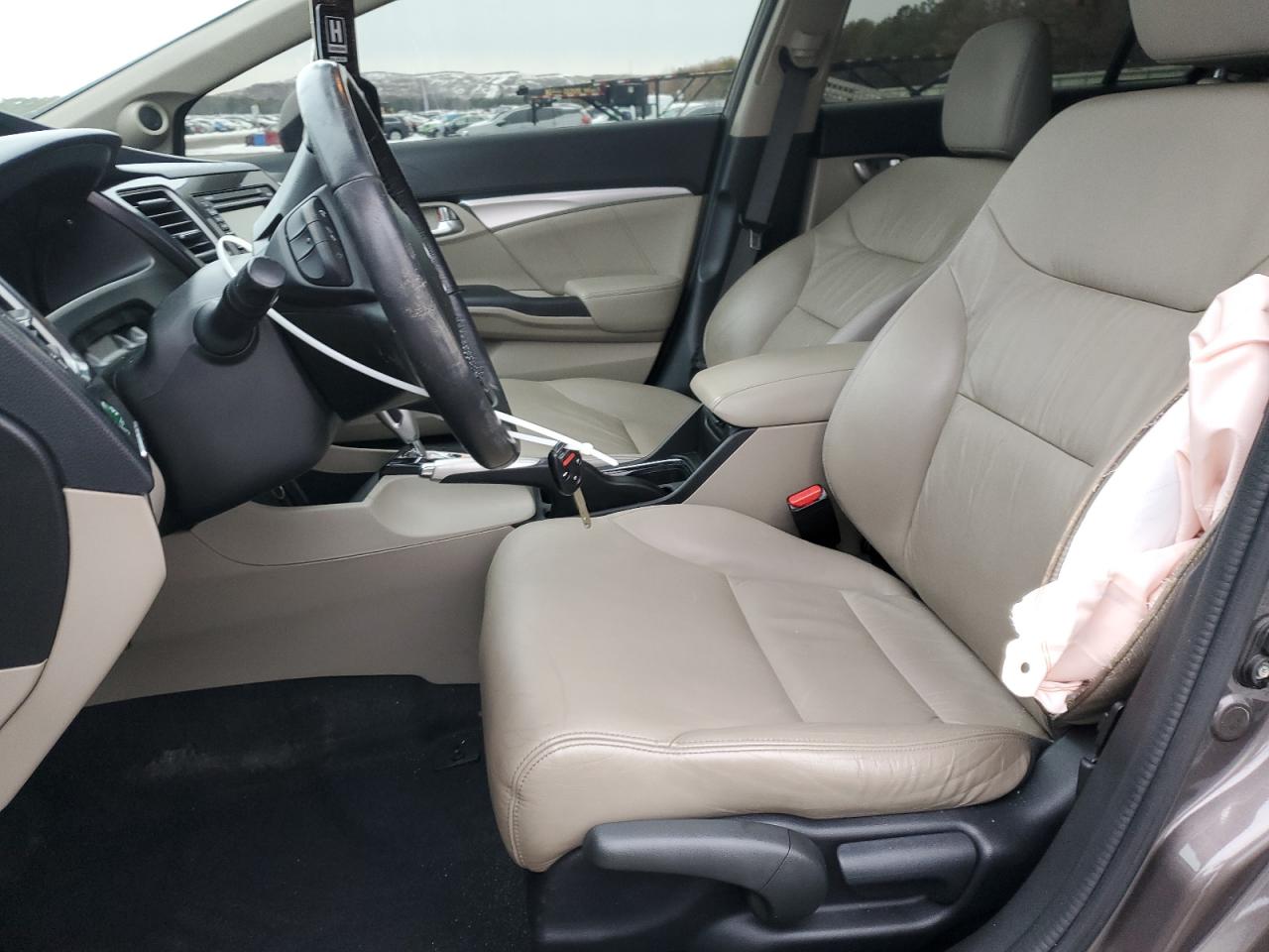 2013 Honda Civic VIN 2HGFB2F98DH502487 Copart auction photo, front end / minor dent/scratches damage thumbnail 7