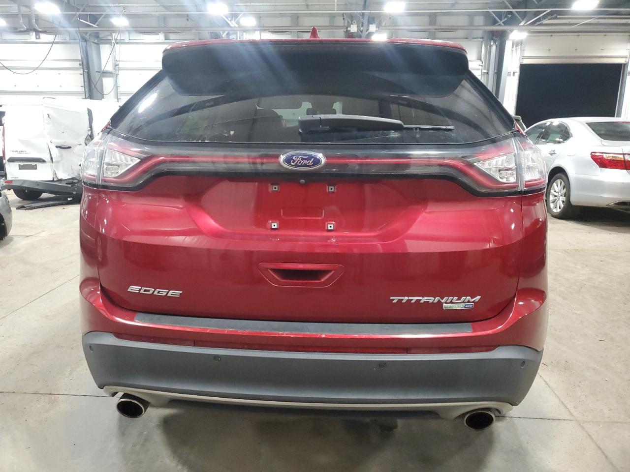 2018 Ford Edge VIN 2FMPK4K95JBB89204 Copart auction photo, front end damage thumbnail 6