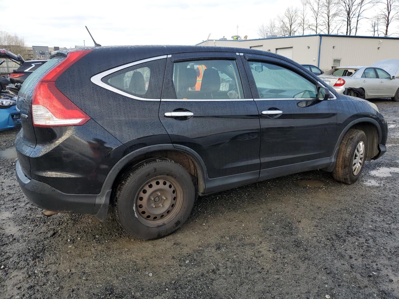 2014 Honda CR-V VIN 2HKRM4H36EH719409 Copart auction photo, front end / undercarriage damage thumbnail 3