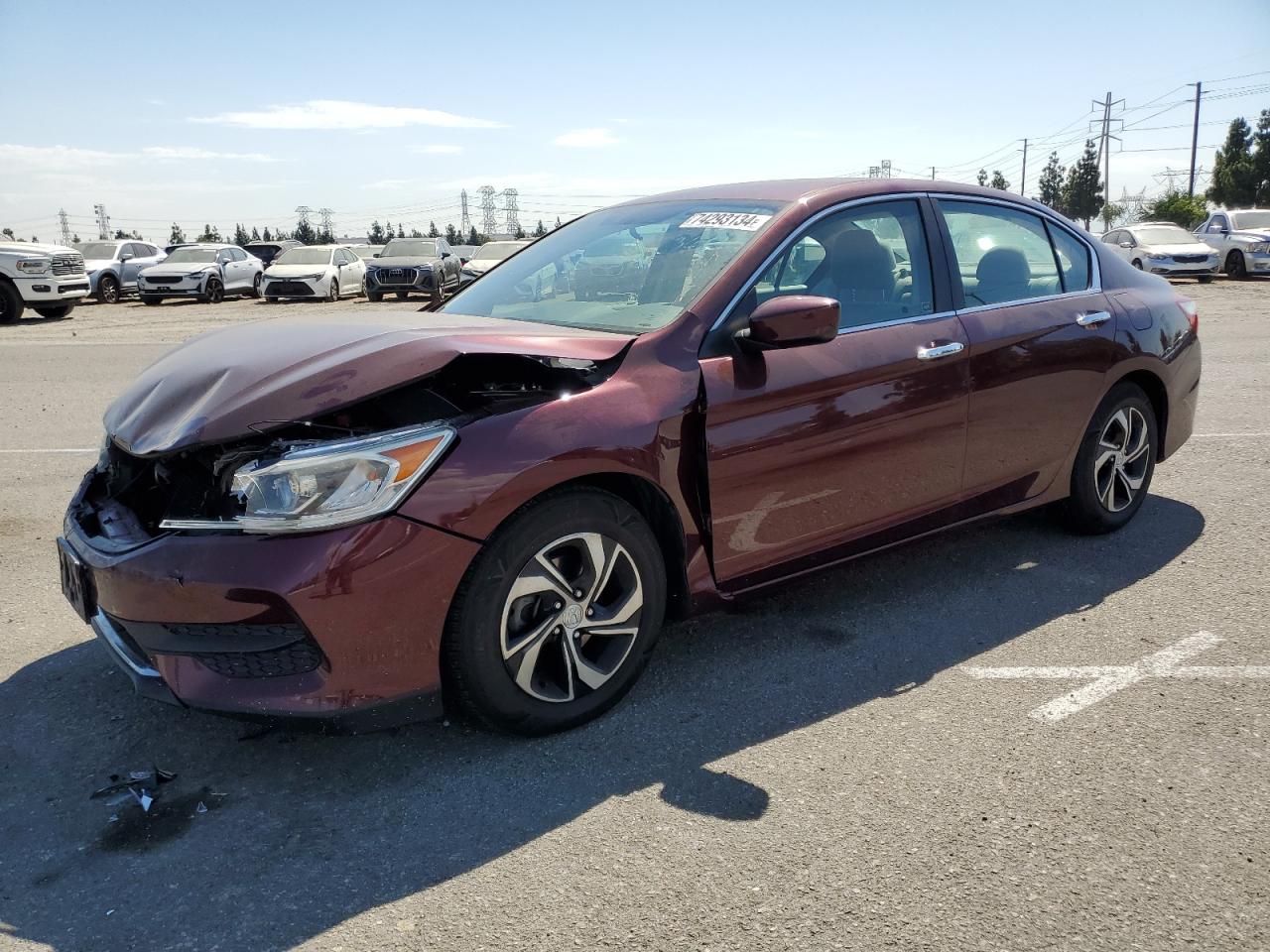 2017 Honda Accord VIN 1HGCR2F3XHA285555