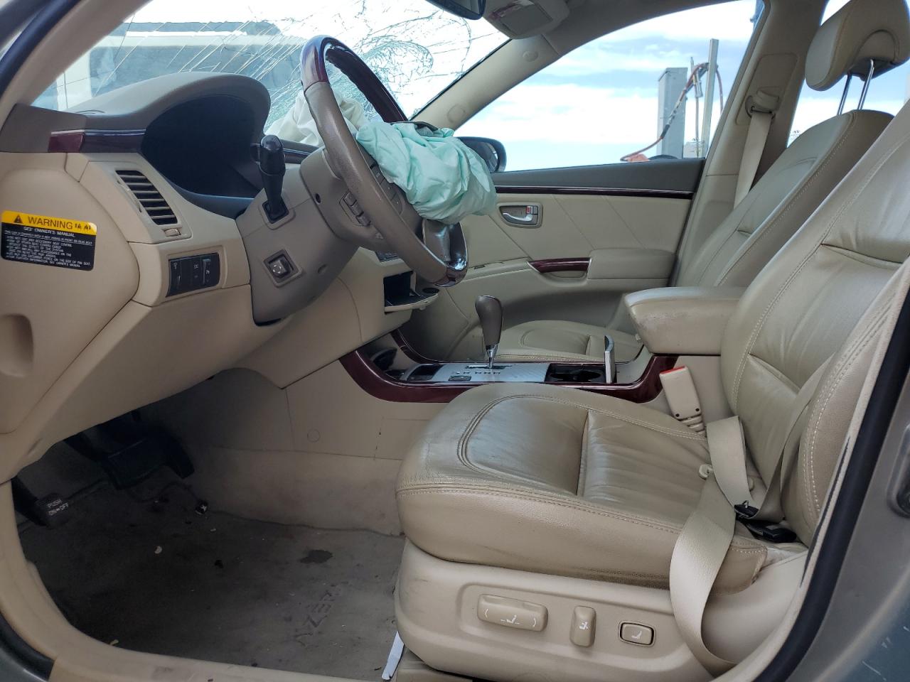 2007 Hyundai Azera VIN KMHFC46F47A177302 Copart auction photo, front end damage thumbnail 7