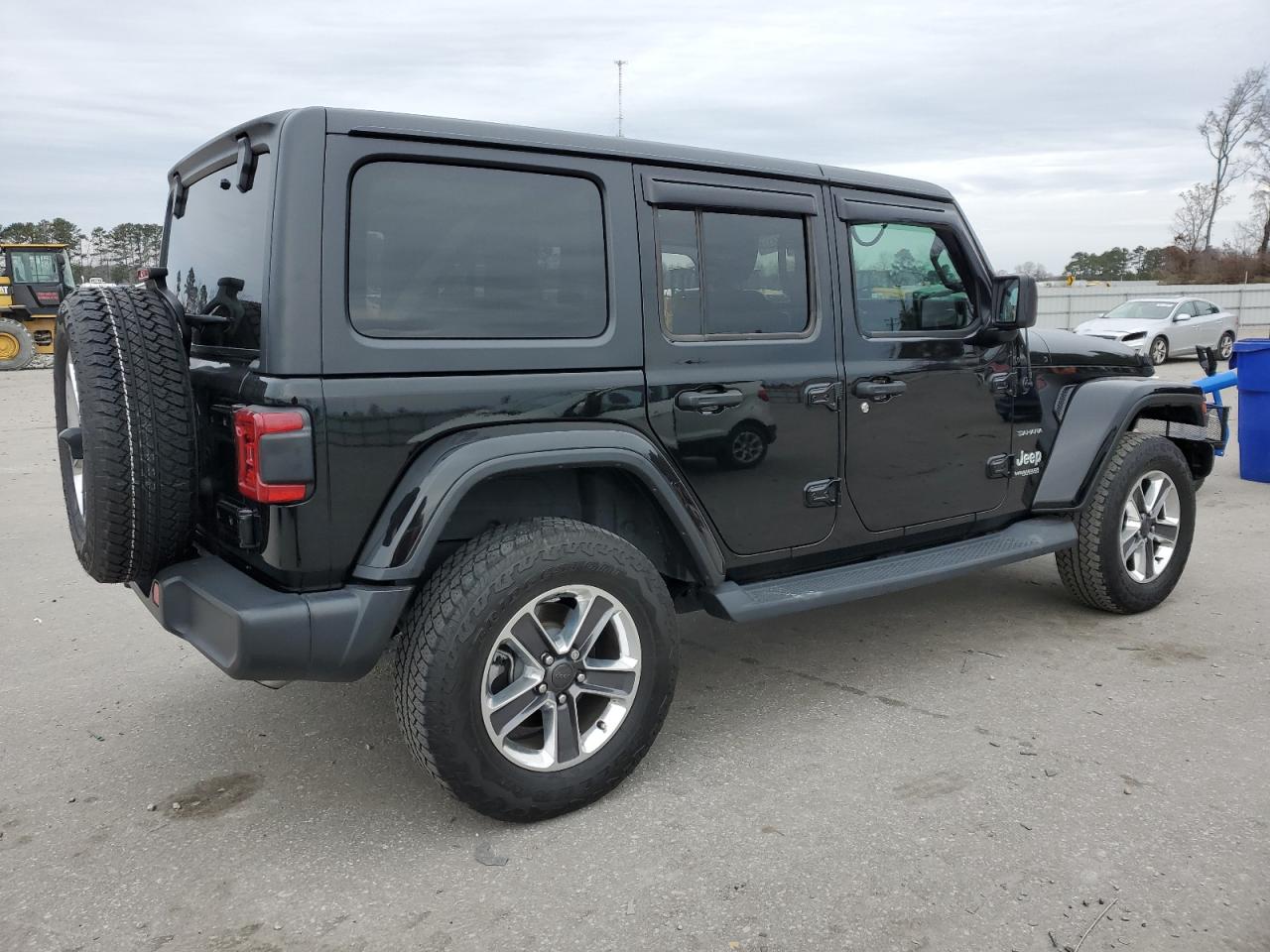 2020 Jeep Wrangler VIN 1C4HJXENXLW167335 Copart auction photo, mechanical / undercarriage damage thumbnail 3