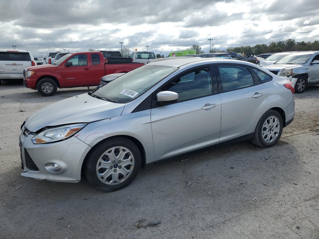 2012 Ford Focus VIN 1FAHP3F28CL447550