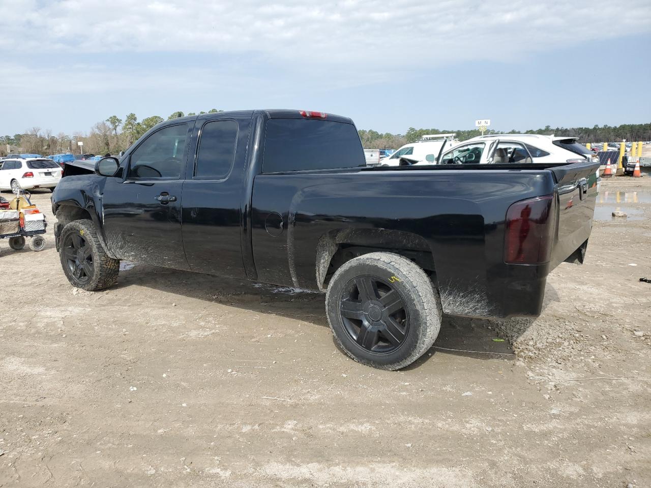 2008 Chevrolet Silverado VIN 1GCEC19C48Z296597 Copart auction photo, front end / minor dent/scratches damage thumbnail 2